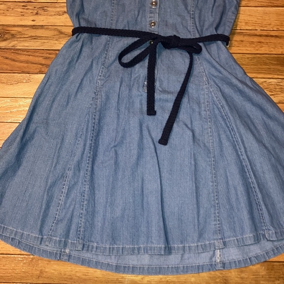 Aeropostale Button Up Denim Dress - Picture 3 of 5